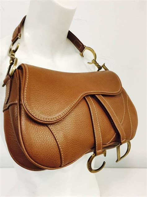 vintage dior double saddle bag|authentic Dior saddle bag.